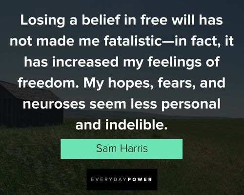 Unique Sam Harris quotes