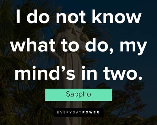 Cool Sappho Quotes