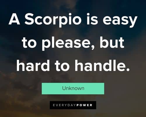More Scorpio quotes
