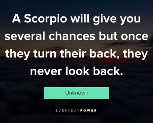 Inspirational Scorpio quotes and sayings
