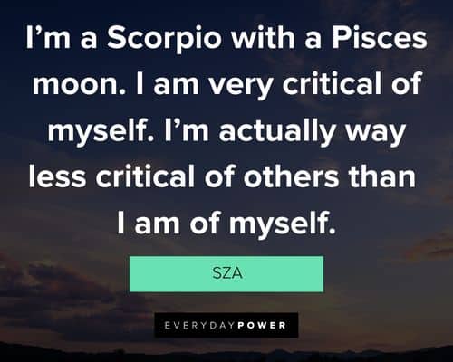 Scorpio quotes about being a scorpio