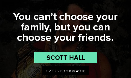 scott hall quotes about decision