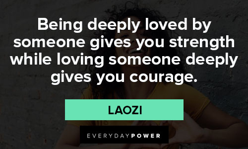 love quotes about deeply loved by someone