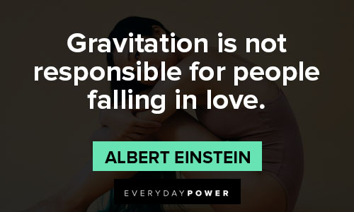love quotes on gravitation