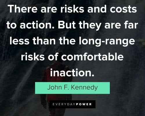 self motivation quotes about risks and costs