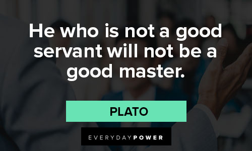 servant leadership quotes about master