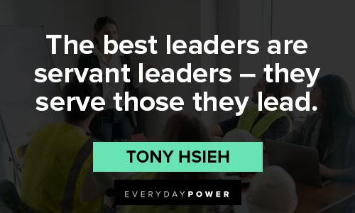servant leadership quotes and saying