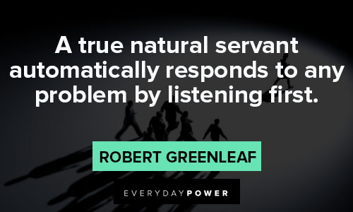 servant leadership quotes about natural