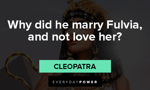 Shakespeare love quotes of marry fulvia