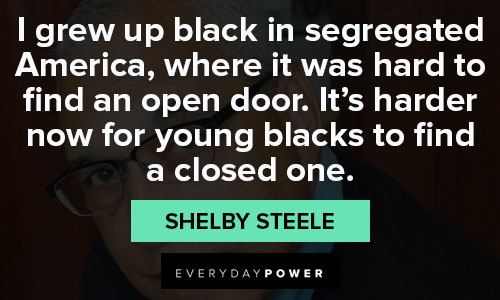 Shelby Steele quotes about door
