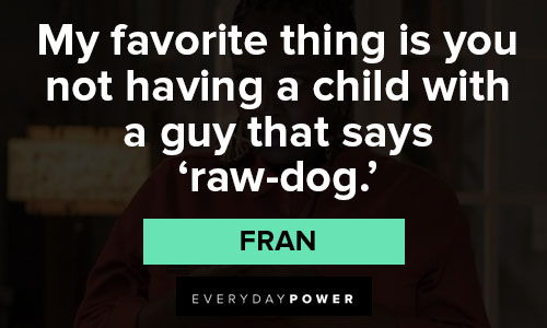 Shrill quotes about raw-dog