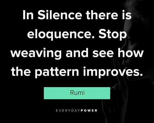 Unique silence quotes
