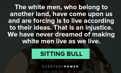 sitting bull quotes about dreamed