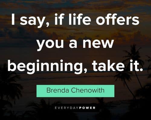 Six Feet Under quotes about if life offers you a new beginning, take it