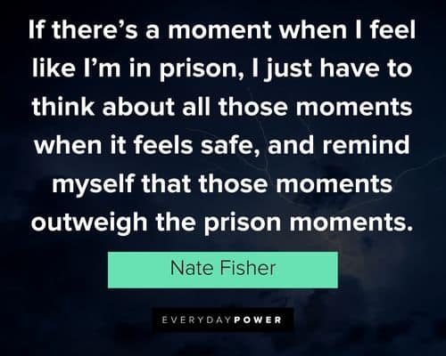 Six Feet Under quotes about the prison moments