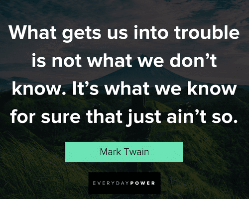 smart quotes about trouble