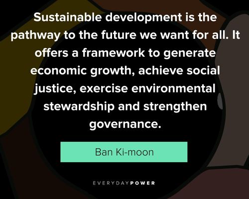 sustainable development quotes