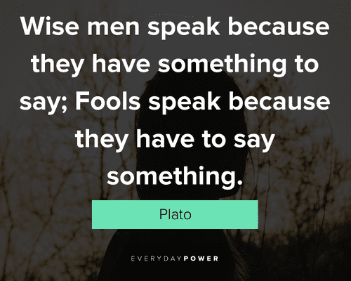 wise men speak solitude quotes