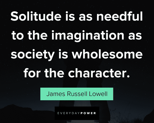 solitude quotes for society