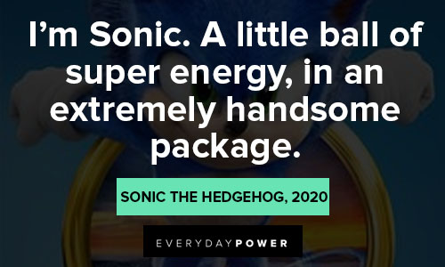 Sonic quotes and saying