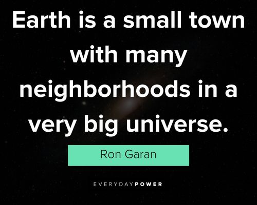 Earth and the universe space quotes