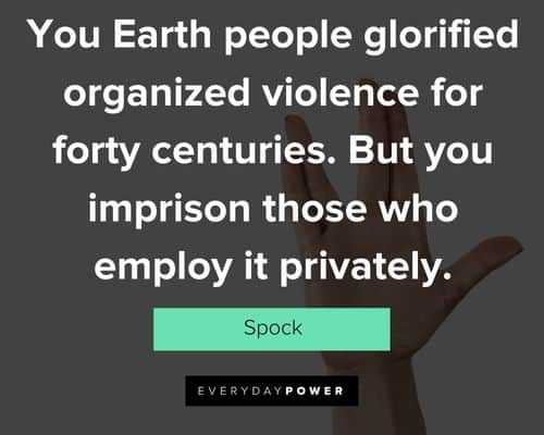 Other Spock quotes