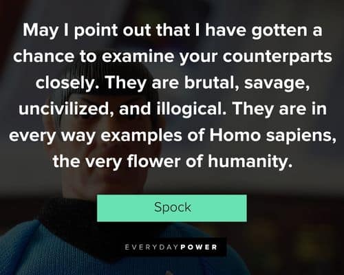 Epic Spock quotes