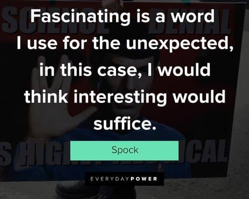 Meaningful Spock quotes
