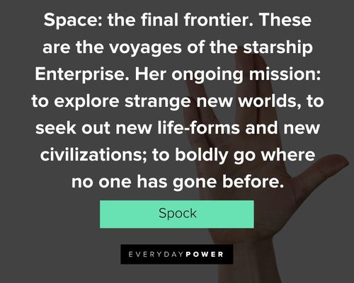 Spock quotes to helping others