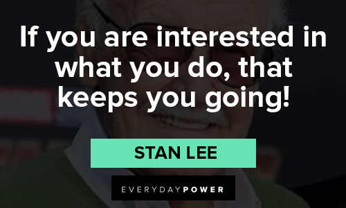 More stan lee quotes
