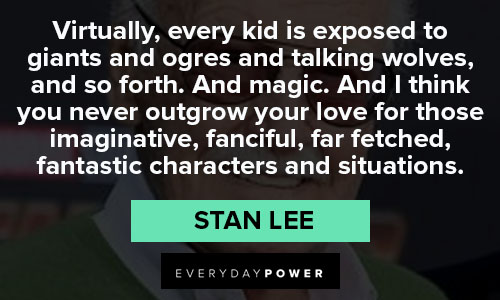 stan lee quotes on love