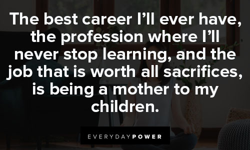 stay at home mom quotes about profession 