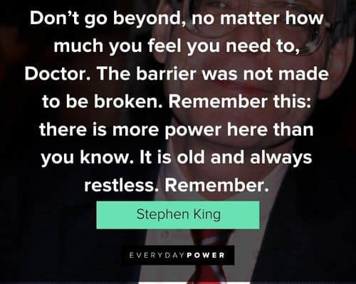 Motivational Stephen King quotes