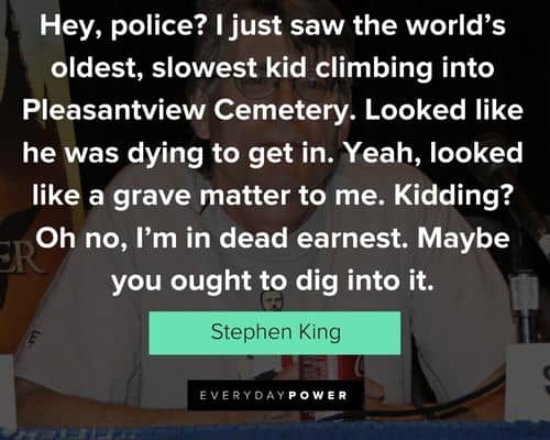 Appreciation Stephen King quotes