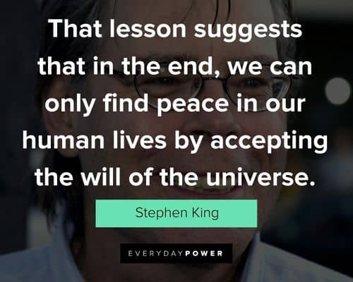 Special Stephen King quotes