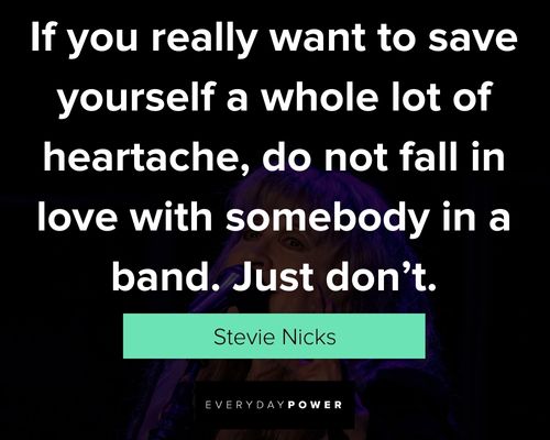 More Stevie Nicks quotes