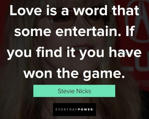 Wise Stevie Nicks quotes