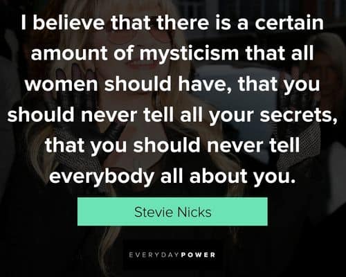 Amazing Stevie Nicks quotes