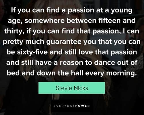Other Stevie Nicks quotes