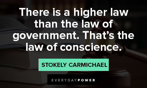 Stokely Carmichael quotes about law