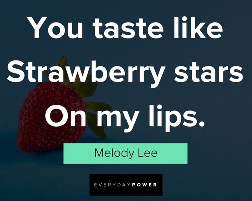 Cute Strawberry quotes for nice mornings