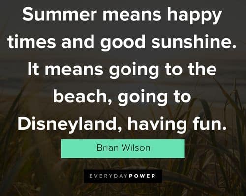 summer sunshine quotes