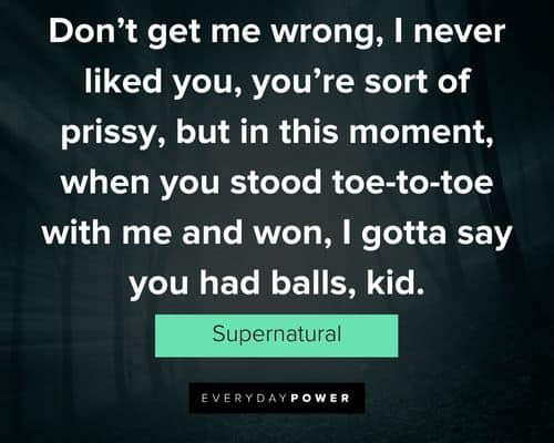 Cool Supernatural quotes
