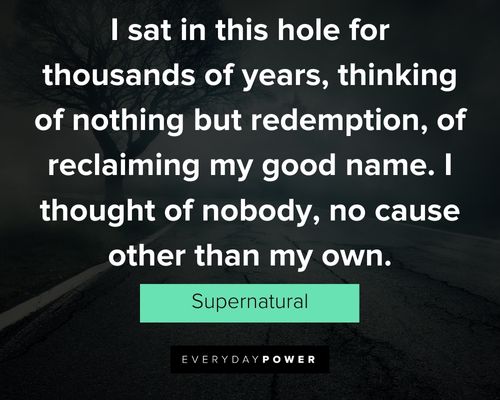 supernatural quotes sad