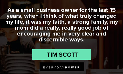 More support small business quotes 