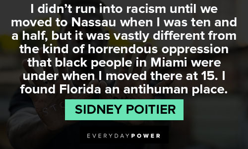 Inspirational Sidney Poitier quotes