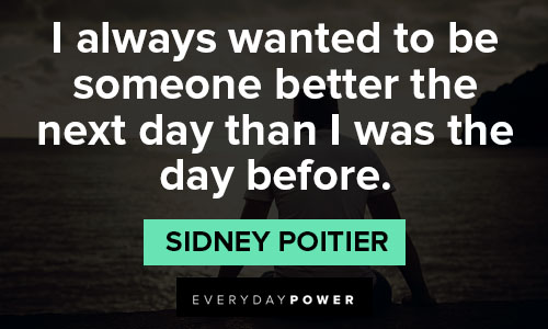 Sidney Poitier quotes about acting
