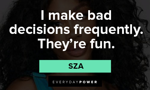 sza quotes on knowing yourself