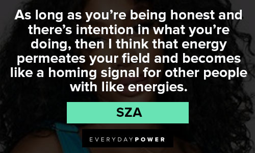 sza quotes and saying