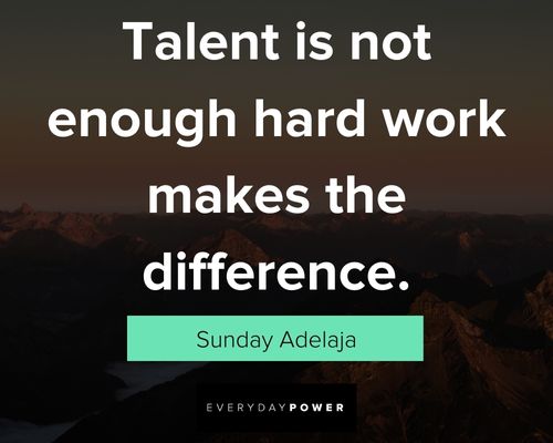 talent quotes and sayings